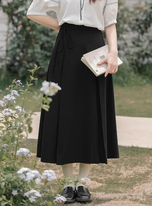 Ella Garzone™ Gonna lunga elastica a vita alta