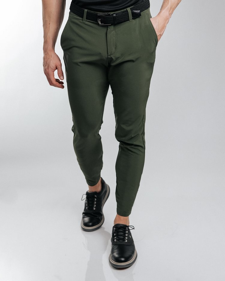 Erminio Costa™ Joggers slim fit con zip alla caviglia