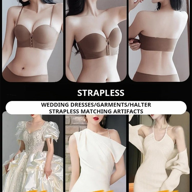 EverLift™ Reggiseno senza spalline con chiusura frontale