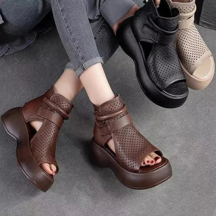 Evita Retro™ Moda estiva e sandali morbidi