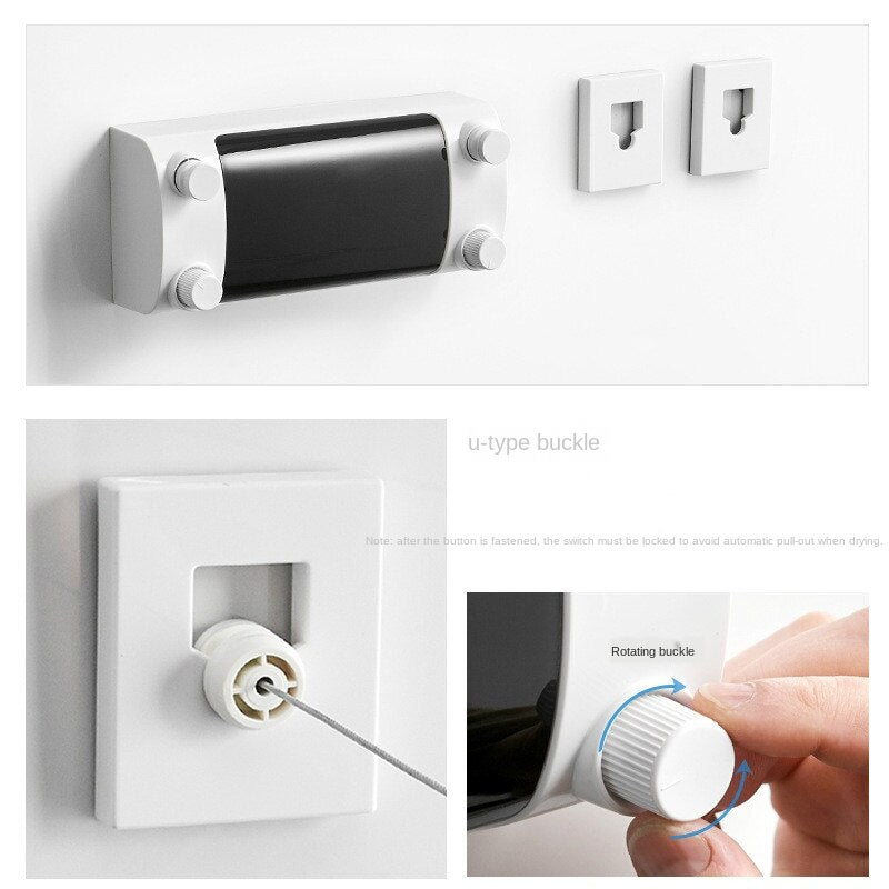 FlexiDry™️ Stendibiancheria in acciaio inox