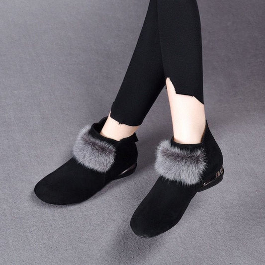 Flora Ingrao™️ Stivaletti invernali caldi e alla moda