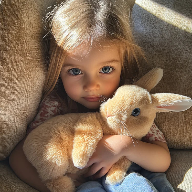 FluffyHop™ Coniglietto saltatore di peluche