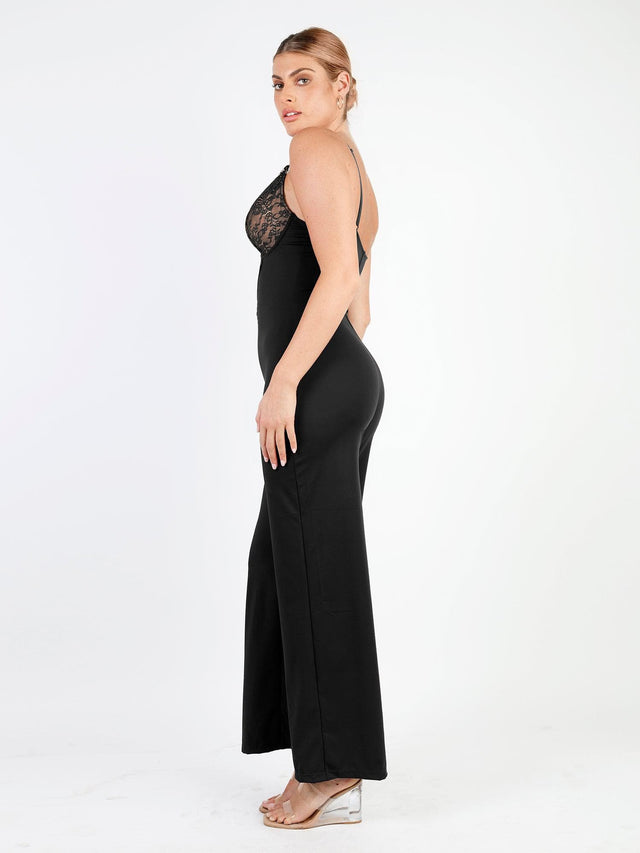Francesca Faia™ Tuta in pizzo con modellatura incorporata