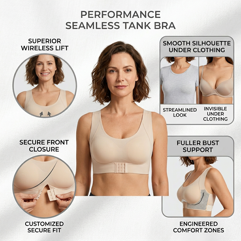 Frontella™ Reggiseno top senza ferretto con effetto push-up