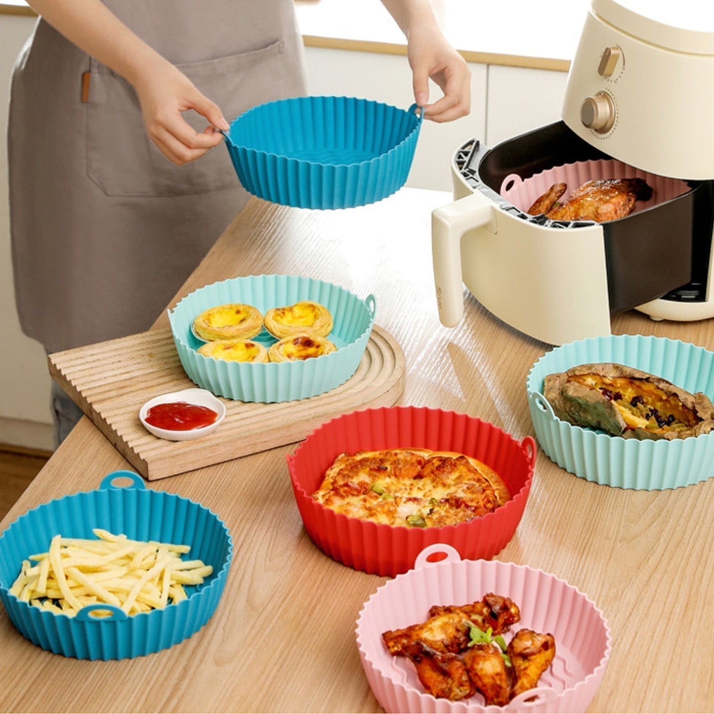 FryProtect™ Friggitrice ad aria in silicone