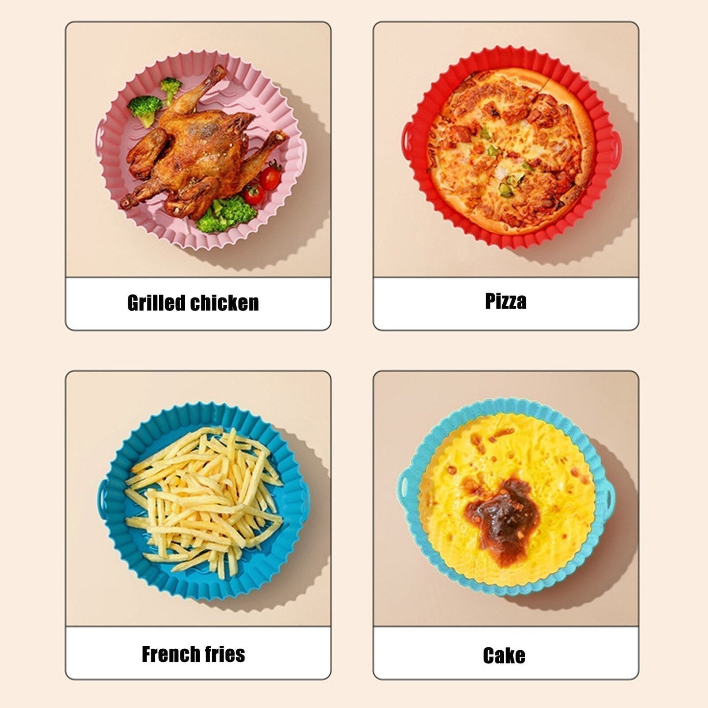 FryProtect™ Friggitrice ad aria in silicone