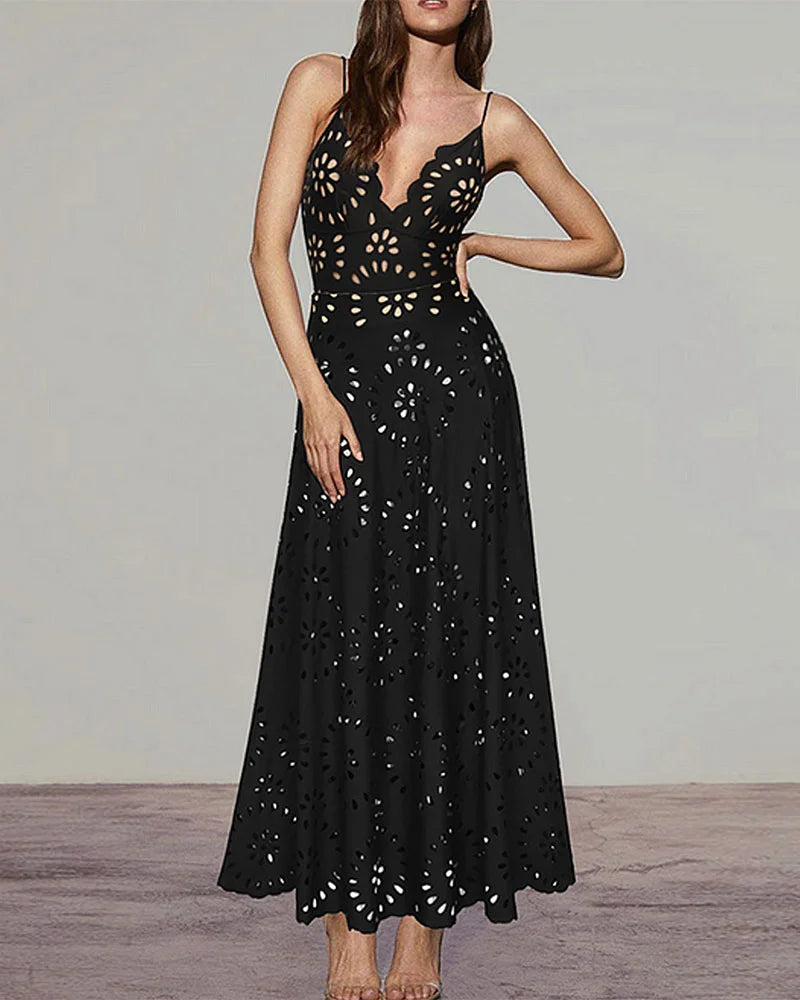 Gioia Siena™ Costume intero floreale e gonna