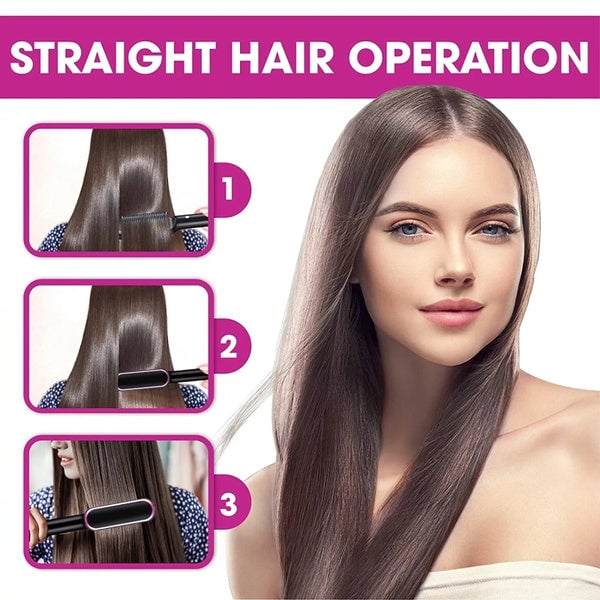 GlamComb™ Pettine ionico per lisciare i capelli