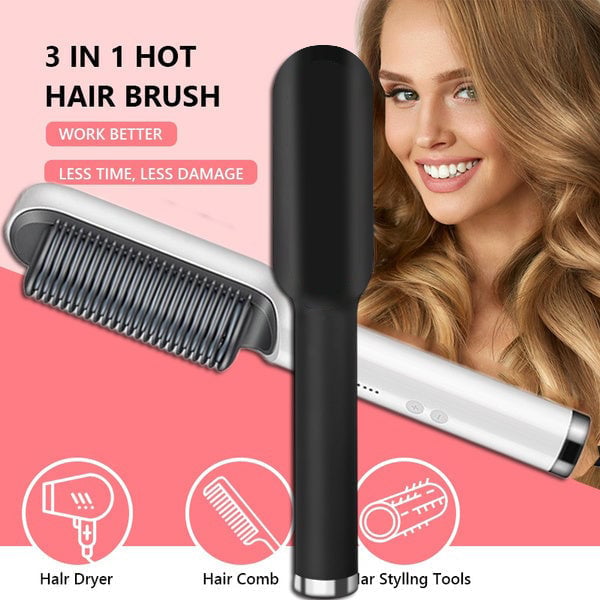 GlamComb™ Pettine ionico per lisciare i capelli