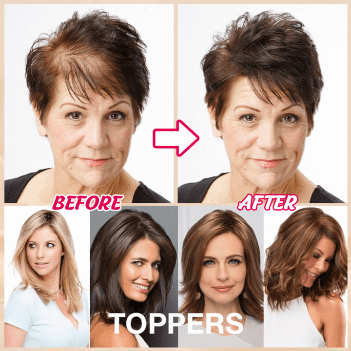 GlamTop™ Capelli corti da donna con frangia