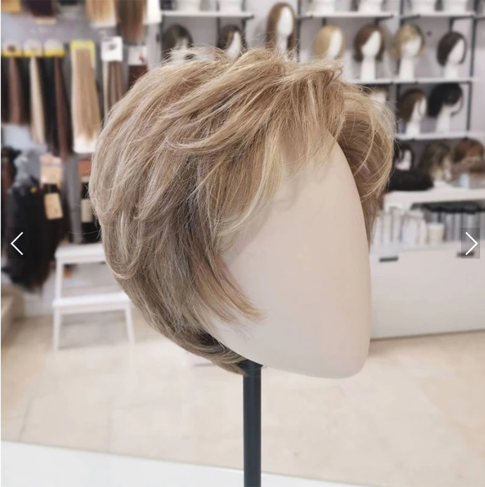 GlamTop™ Capelli corti da donna con frangia