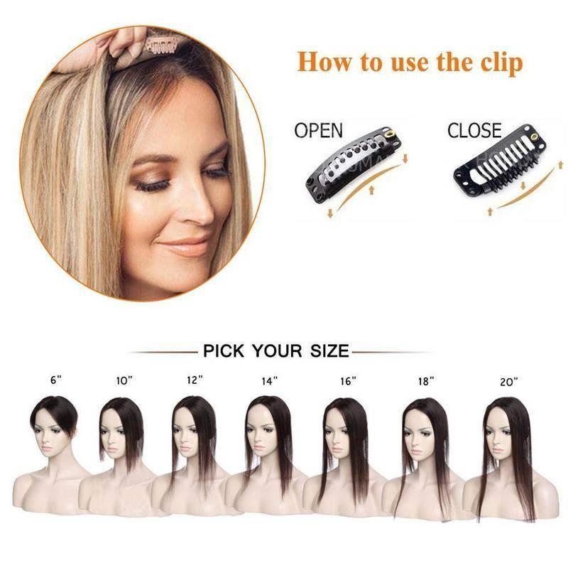 GlamTop™ Capelli corti da donna con frangia