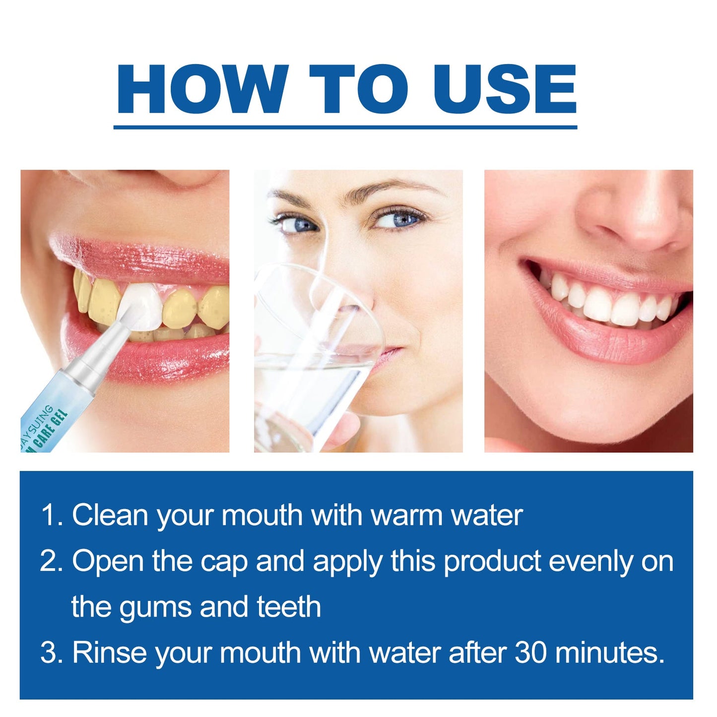 GlowDent™Siero sbiancante per denti