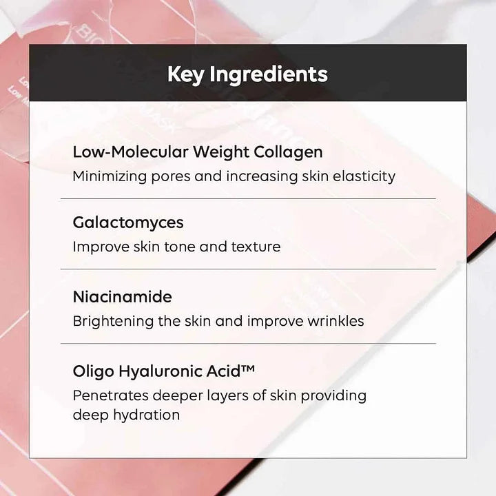 GlowMist™ Maschera notte al biocollagene profondo