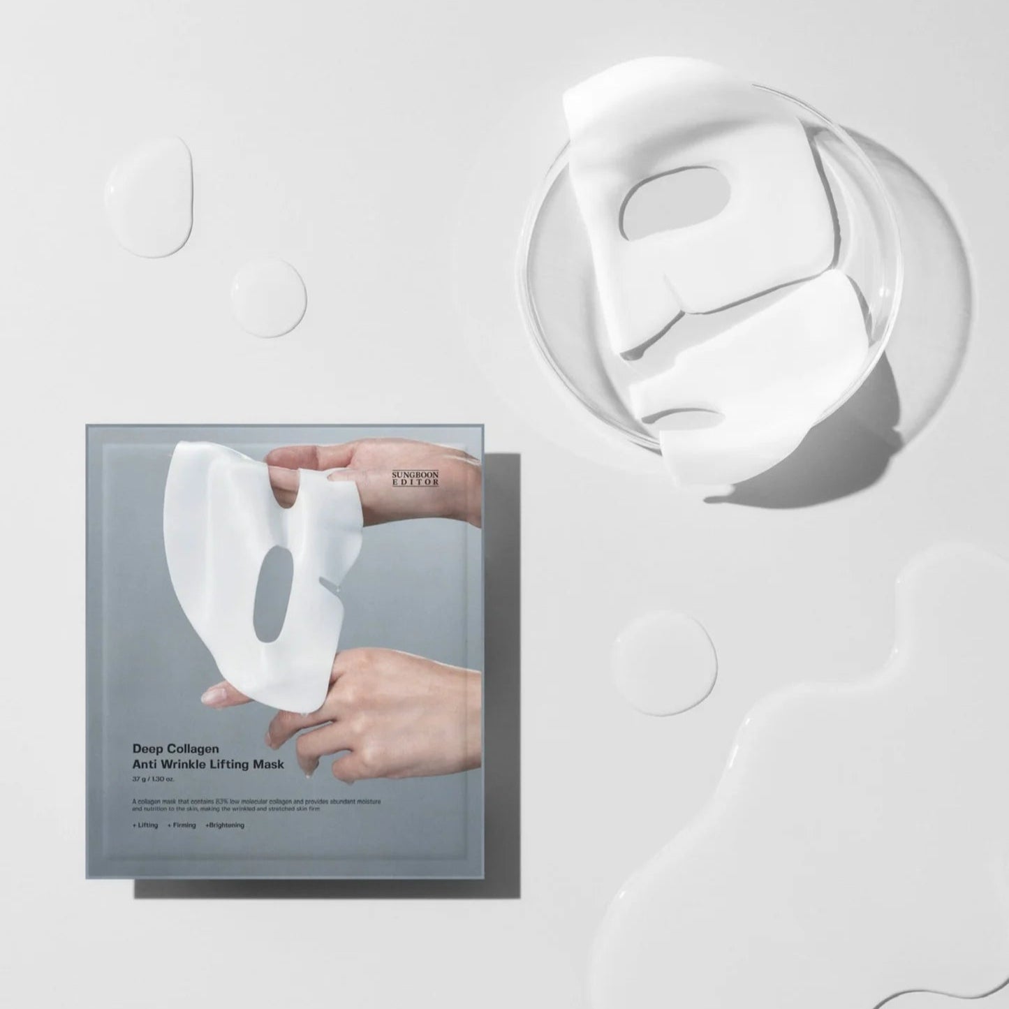 GlowMist™ Maschera notte al biocollagene profondo