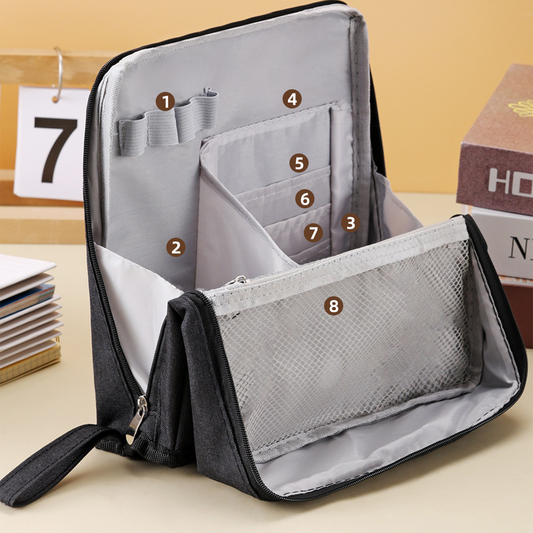 GlowPort™ Borsa per il trucco da viaggio organizzata