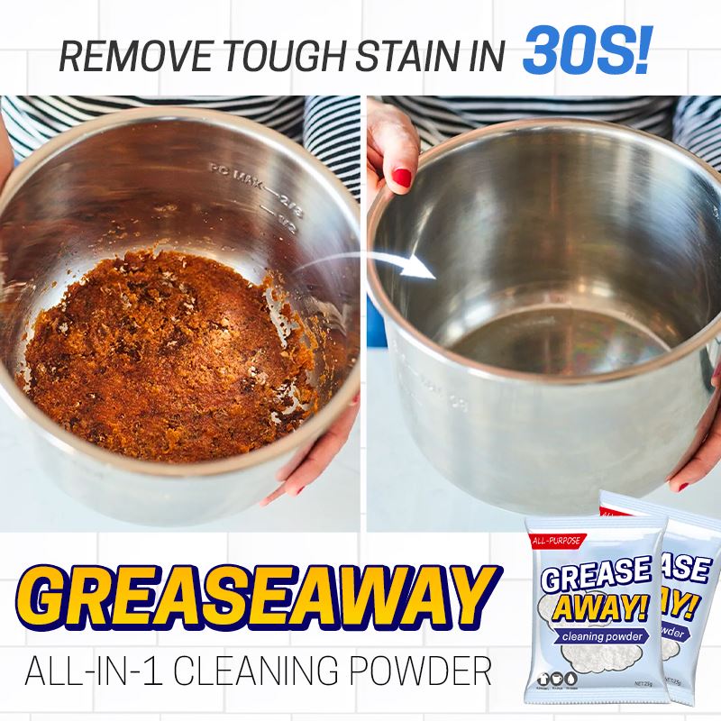 GreaseAway™ Polvere detergente