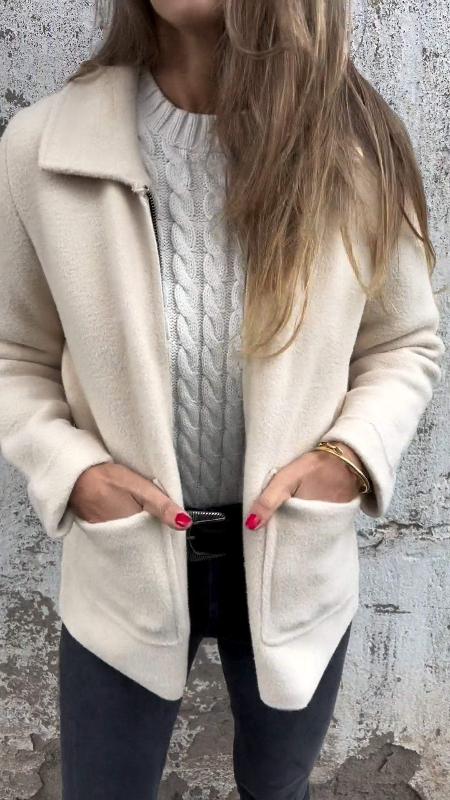 Greta Passino™️ Giacca in maglione elegante