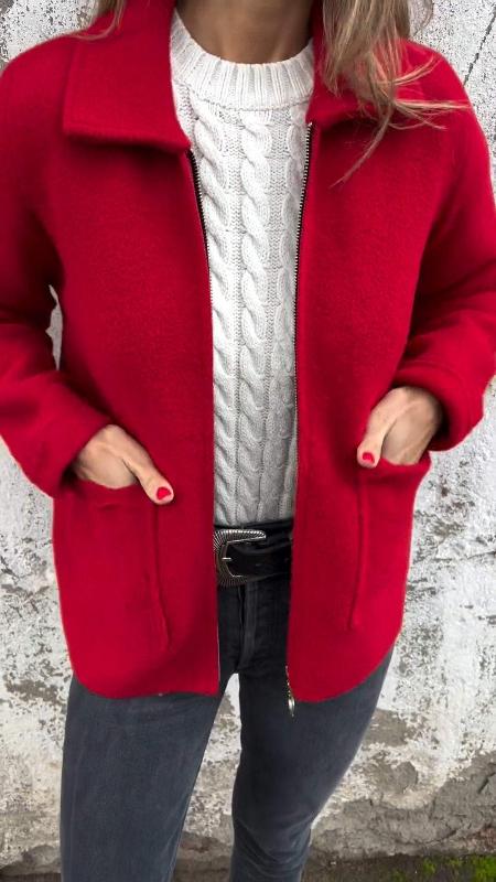 Greta Passino™️ Giacca in maglione elegante