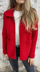 Greta Passino™️ Giacca in maglione elegante