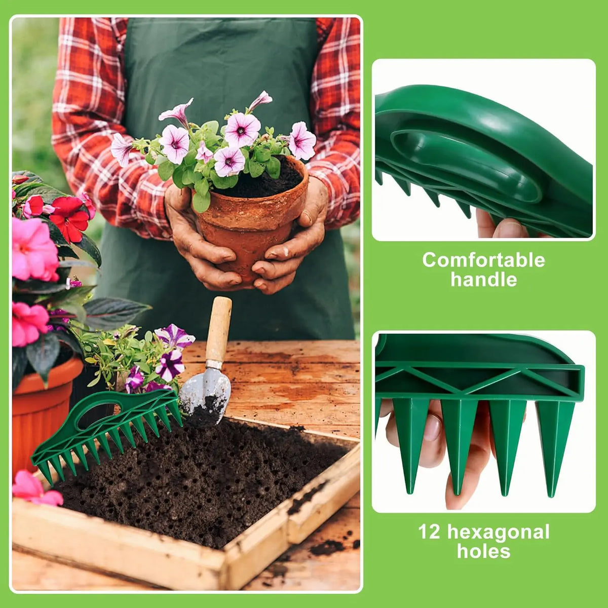 GrowTek™ Plant stecker per una copertura uniforme dei semi