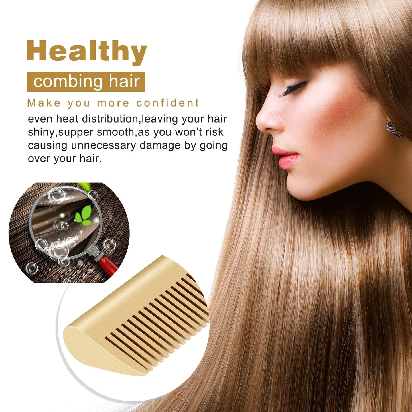 HeatNova™ Piastra per capelli elettrica titan