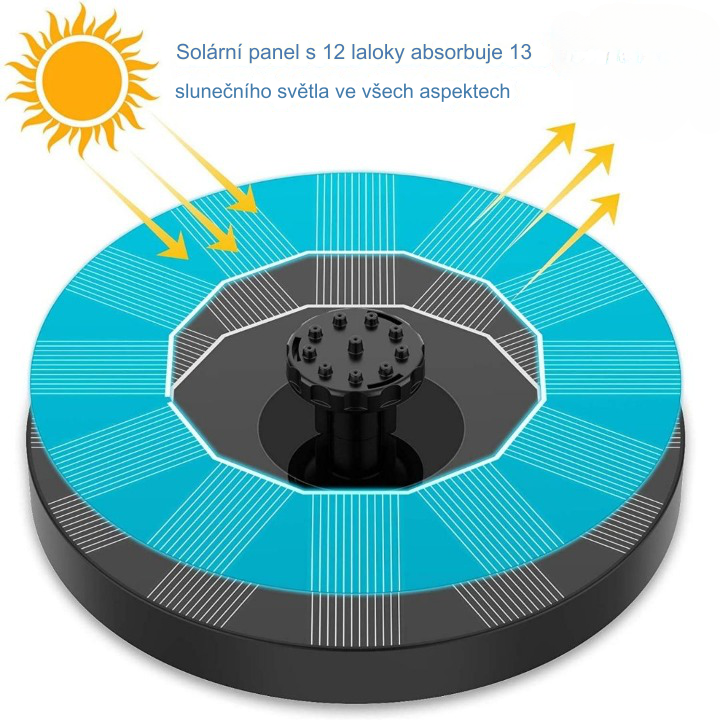 Hydro Sun™ Fontana d'acqua a energia solare