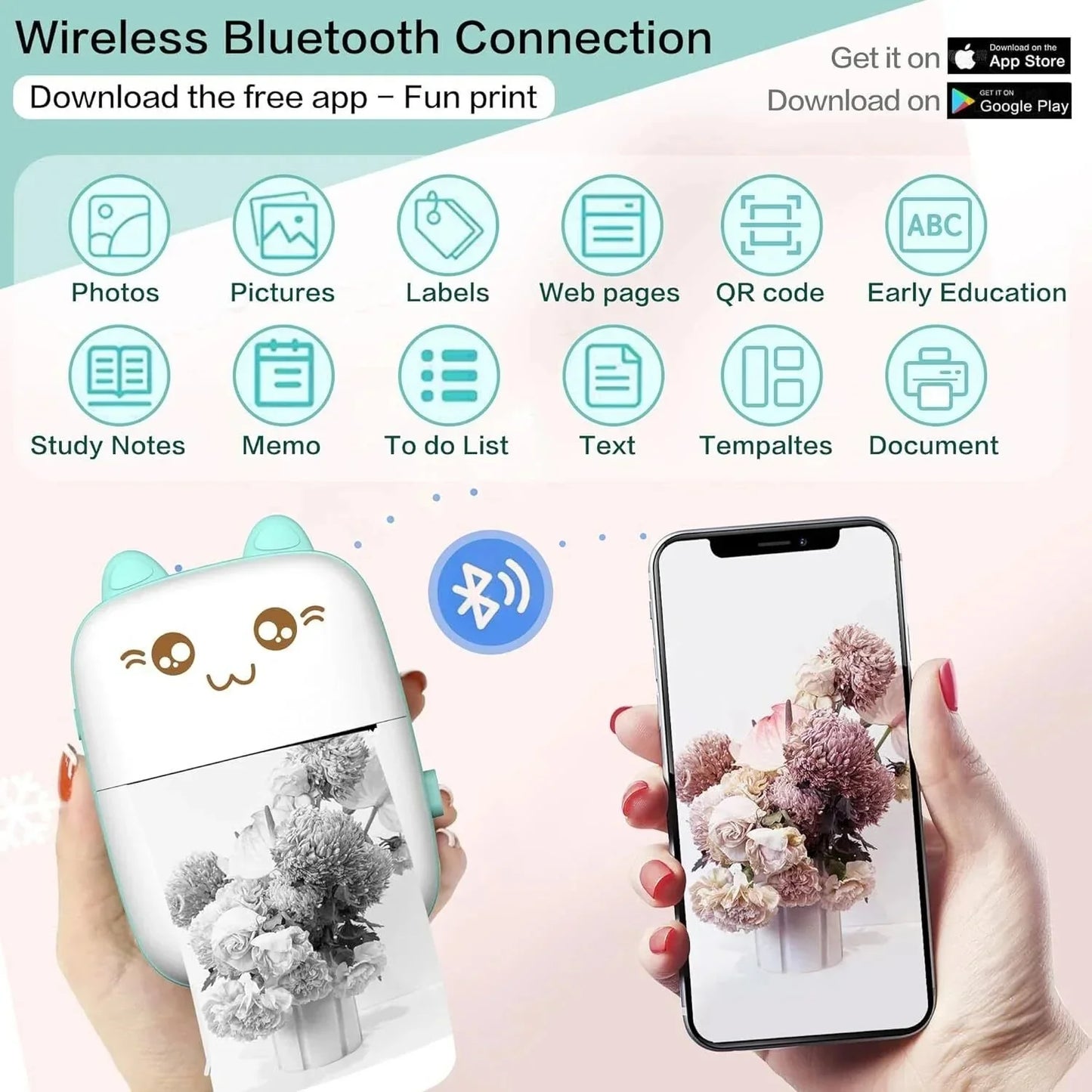 InstaPix™️ Stampante per le foto del telefono