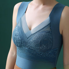 Jade Laurent™️ Top senza maniche coibentato 2 in 1 con reggiseno incorporato