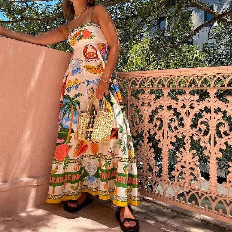 Kelsey™ Vestiti per le vacanze estive