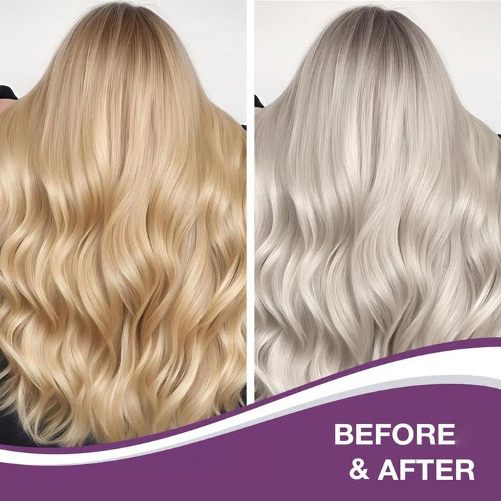 KeraGlow™ Maschera per capelli viola alla cheratina