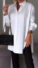 Khloe Gesner™ Camicia con spacco sul bavero