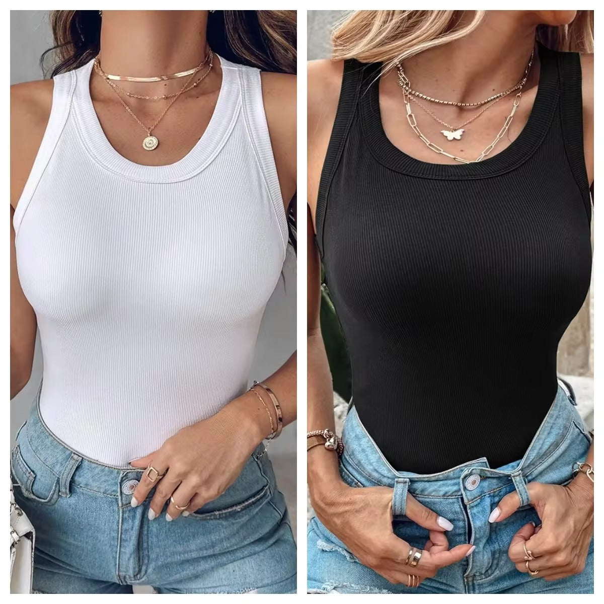 Kiara™ Canotta casual e alla moda