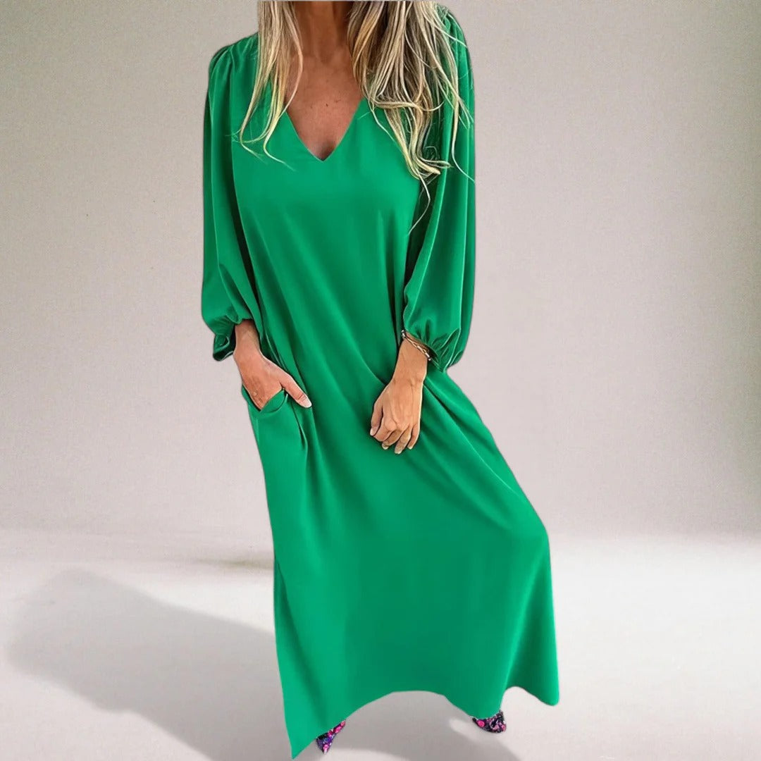 Lena Portanova™ Abito lungo elegante Boho di