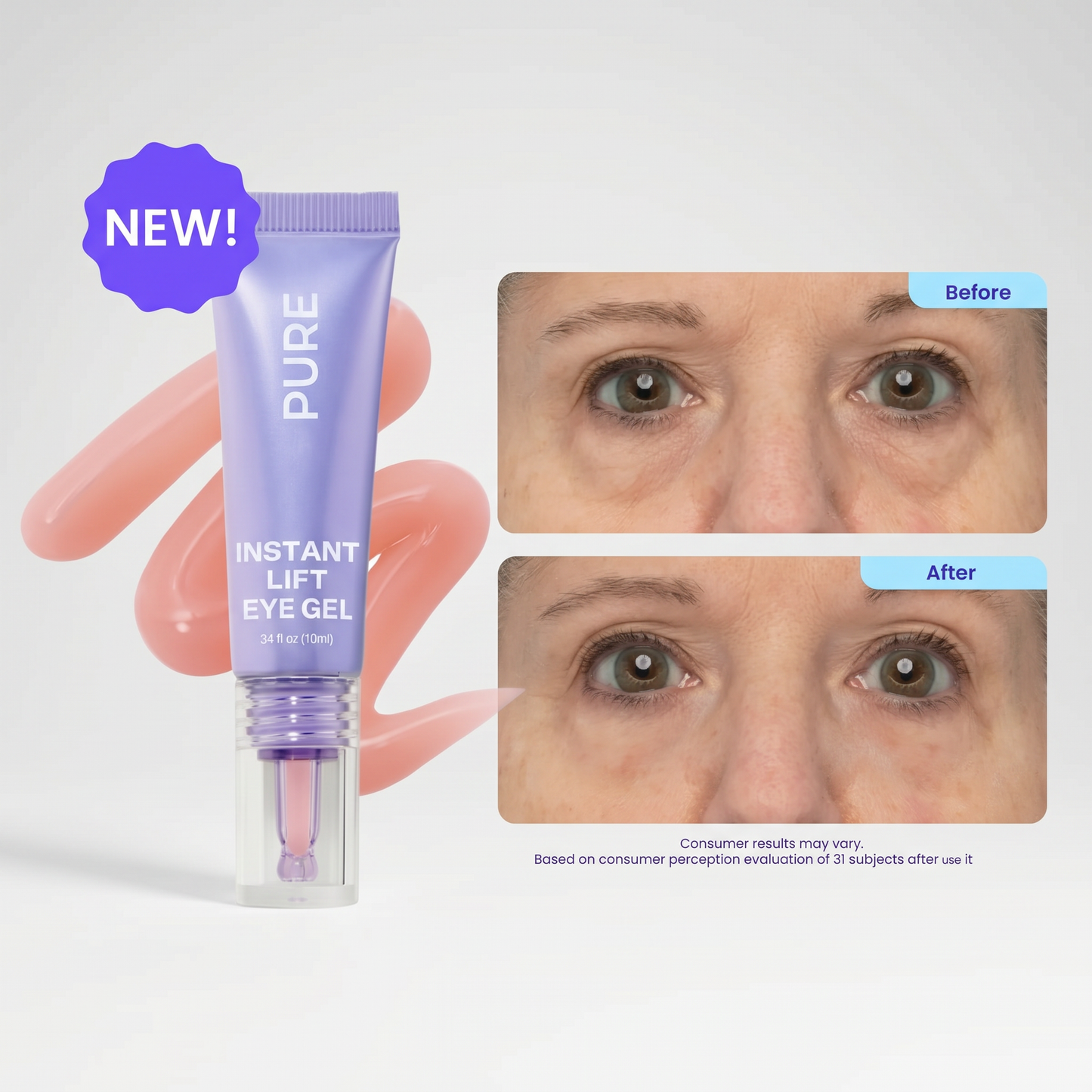 LiftVeil™ Gel occhi defaticante per mattine più distese