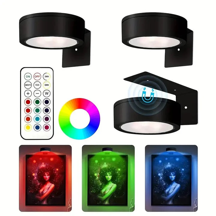 LumiMag™ Lampada magnetica per pittura con 13 modalità di illuminazione