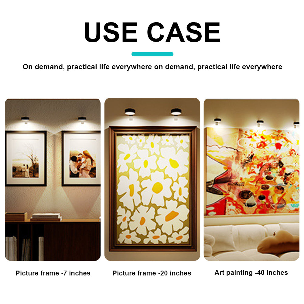 LumiMag™ Lampada magnetica per pittura con 13 modalità di illuminazione