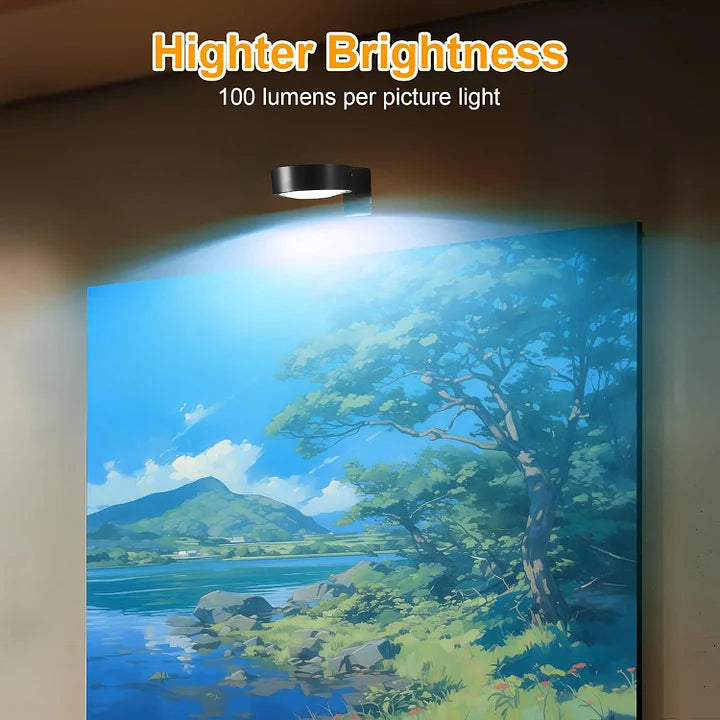 LumiMag™ Lampada magnetica per pittura con 13 modalità di illuminazione