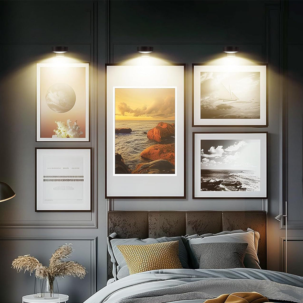 LumiMag™ Lampada magnetica per pittura con 13 modalità di illuminazione