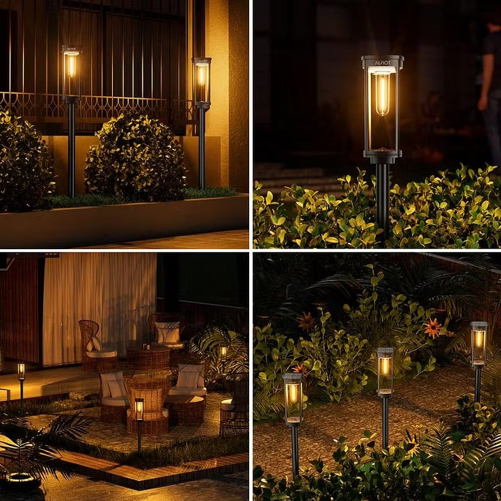 LumiPath Pro™ Luci solari decorative da giardino per vialetti