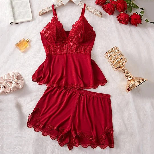 LunaLace™ Completo intimo da donna - Pigiama e mutandine
