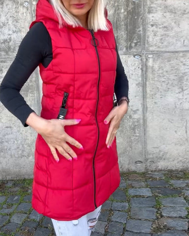 Mafalda™ Gilet invernale lungo e caldo