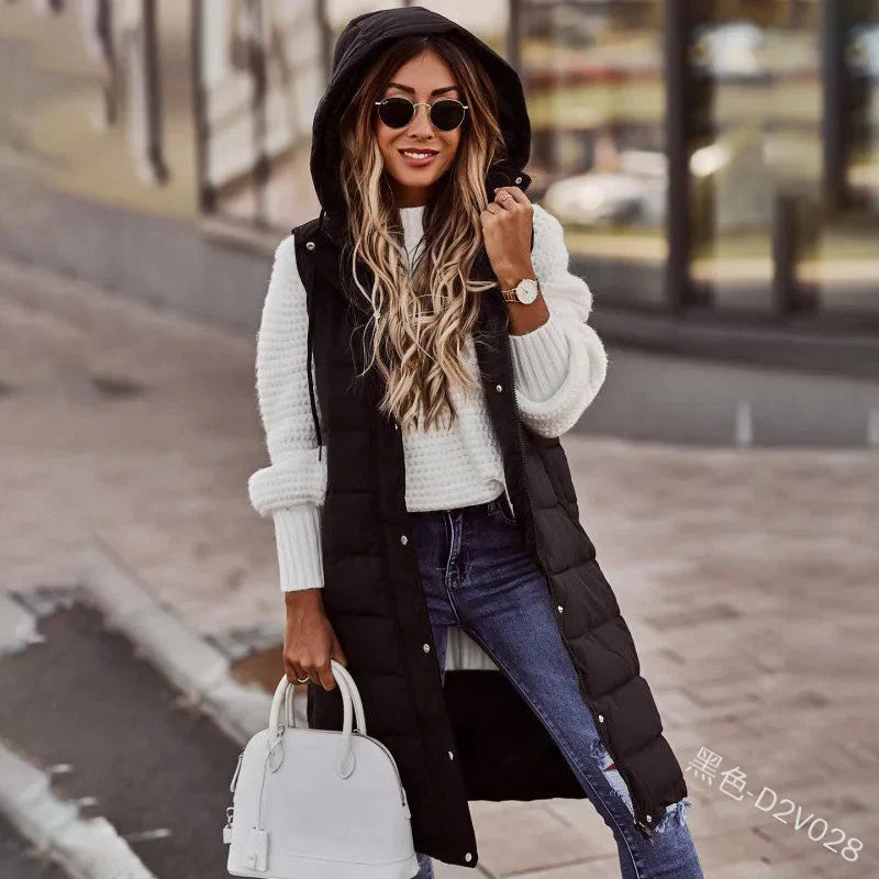 Mafalda™ Gilet invernale lungo e caldo