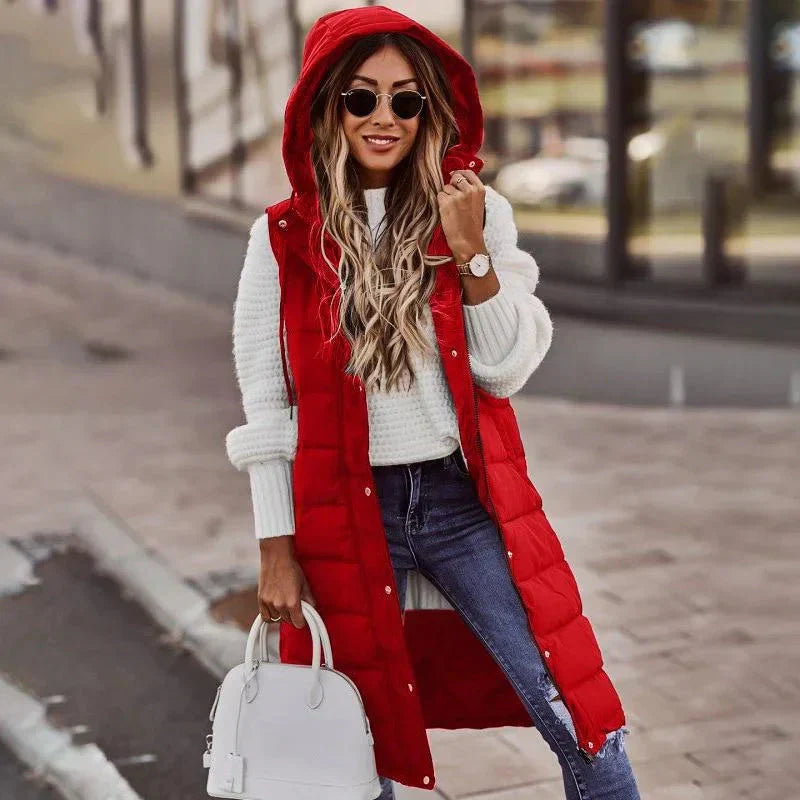 Mafalda™ Gilet invernale lungo e caldo