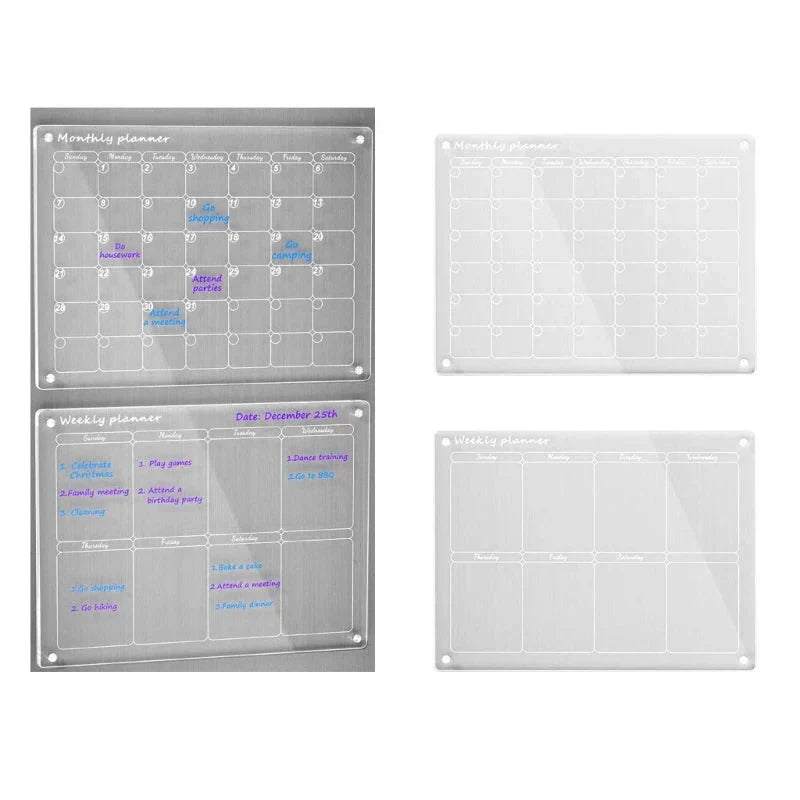 MagPlan™ Calendario magnetico in acrilico