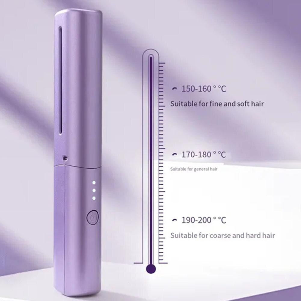 Mini GlamSet™️ Pettine elettrico / Mini ferro arricciacapelli e piastra 2 in 1