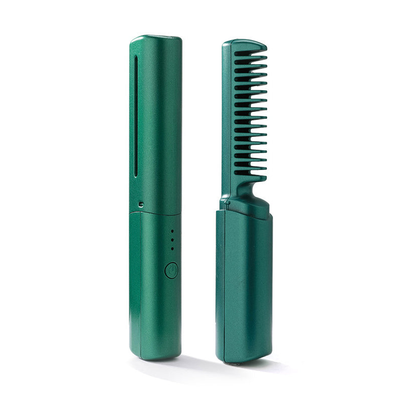 Mini GlamSet™️ Pettine elettrico / Mini ferro arricciacapelli e piastra 2 in 1