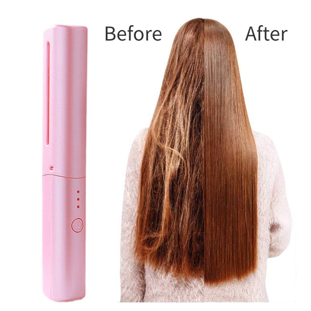 Mini GlamSet™️ Pettine elettrico / Mini ferro arricciacapelli e piastra 2 in 1