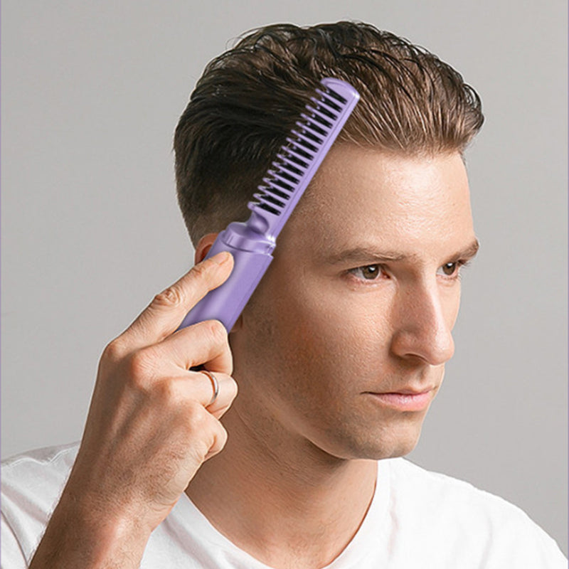 Mini GlamSet™️ Pettine elettrico / Mini ferro arricciacapelli e piastra 2 in 1
